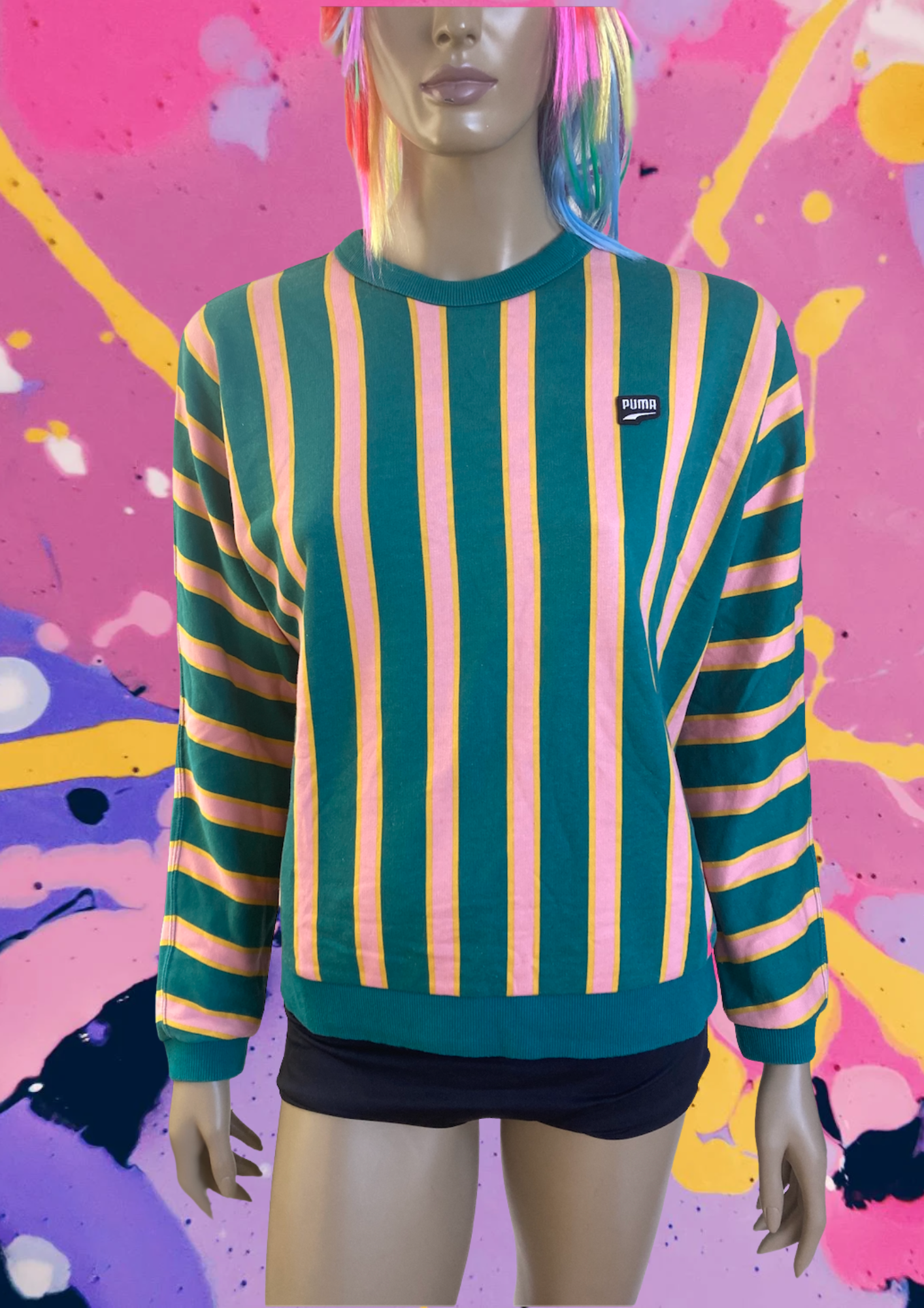 💥 Puma Retro Stripe Sweater