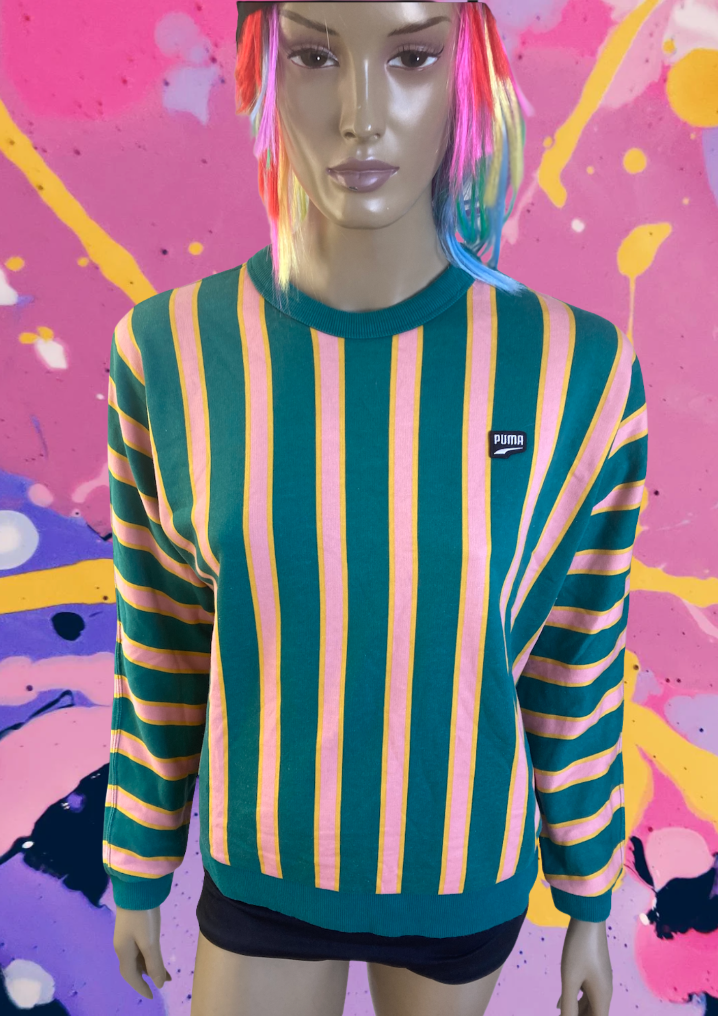 💥 Puma Retro Stripe Sweater