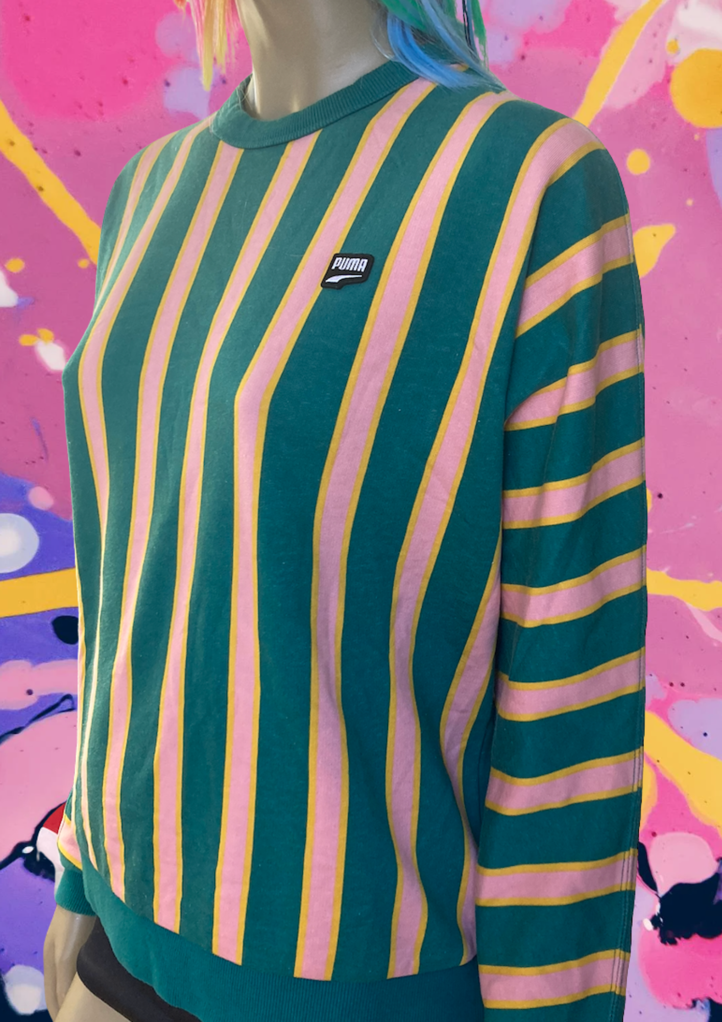 💥 Puma Retro Stripe Sweater