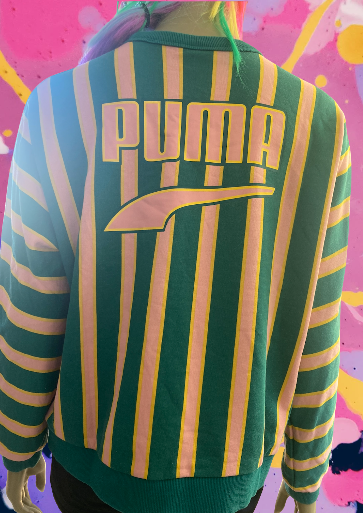 💥 Puma Retro Stripe Sweater