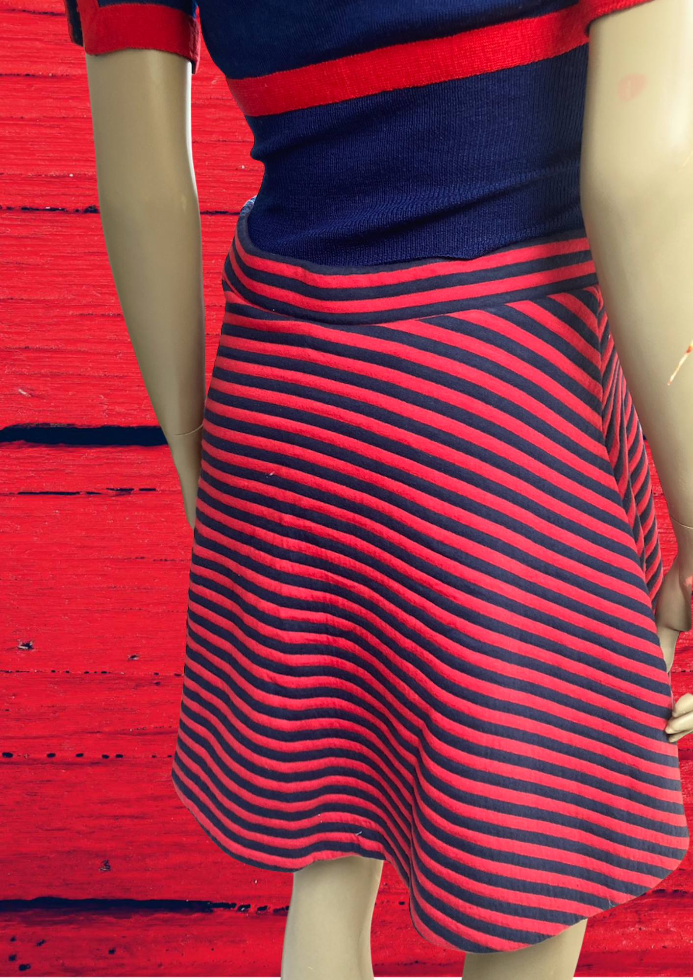 GAP Striped Skirt