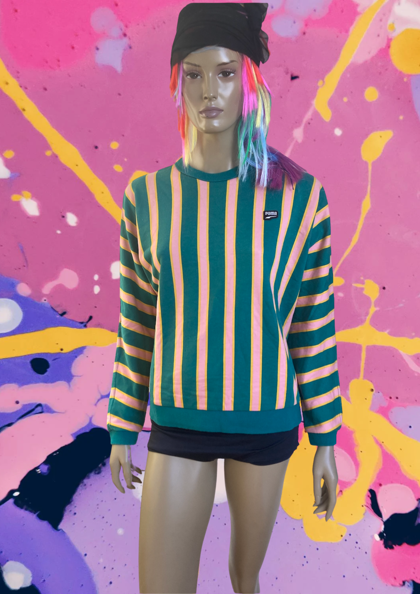 💥 Puma Retro Stripe Sweater