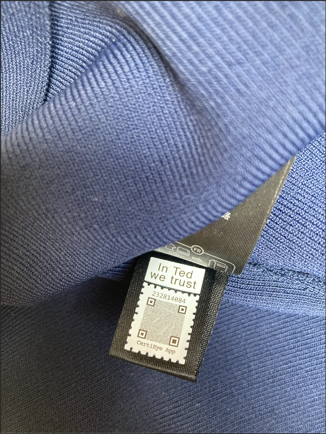 Ted Baker Navy Crop Top