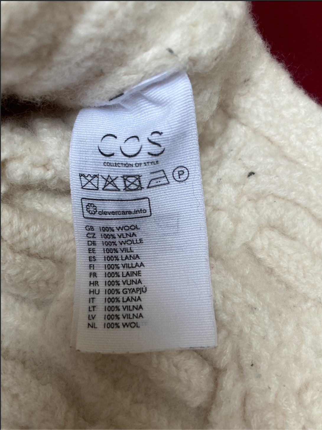 COS Twisted Cable Shell Sleeveless Sweater